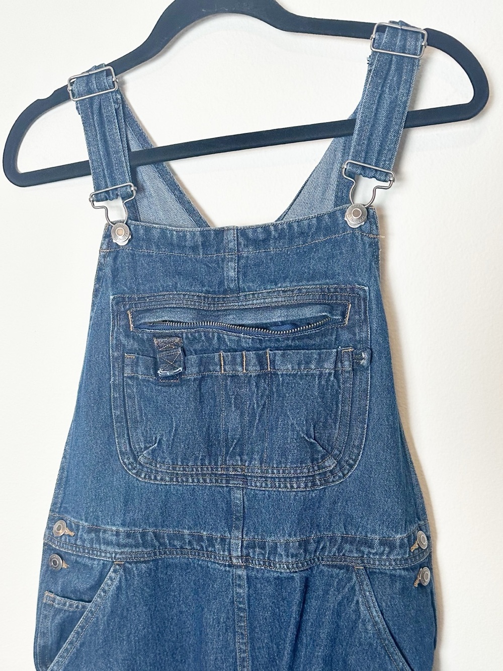 Duluth Trading Co Double Flex Denim Overalls Dark Wash Mx29 - Picture 5 of 8
